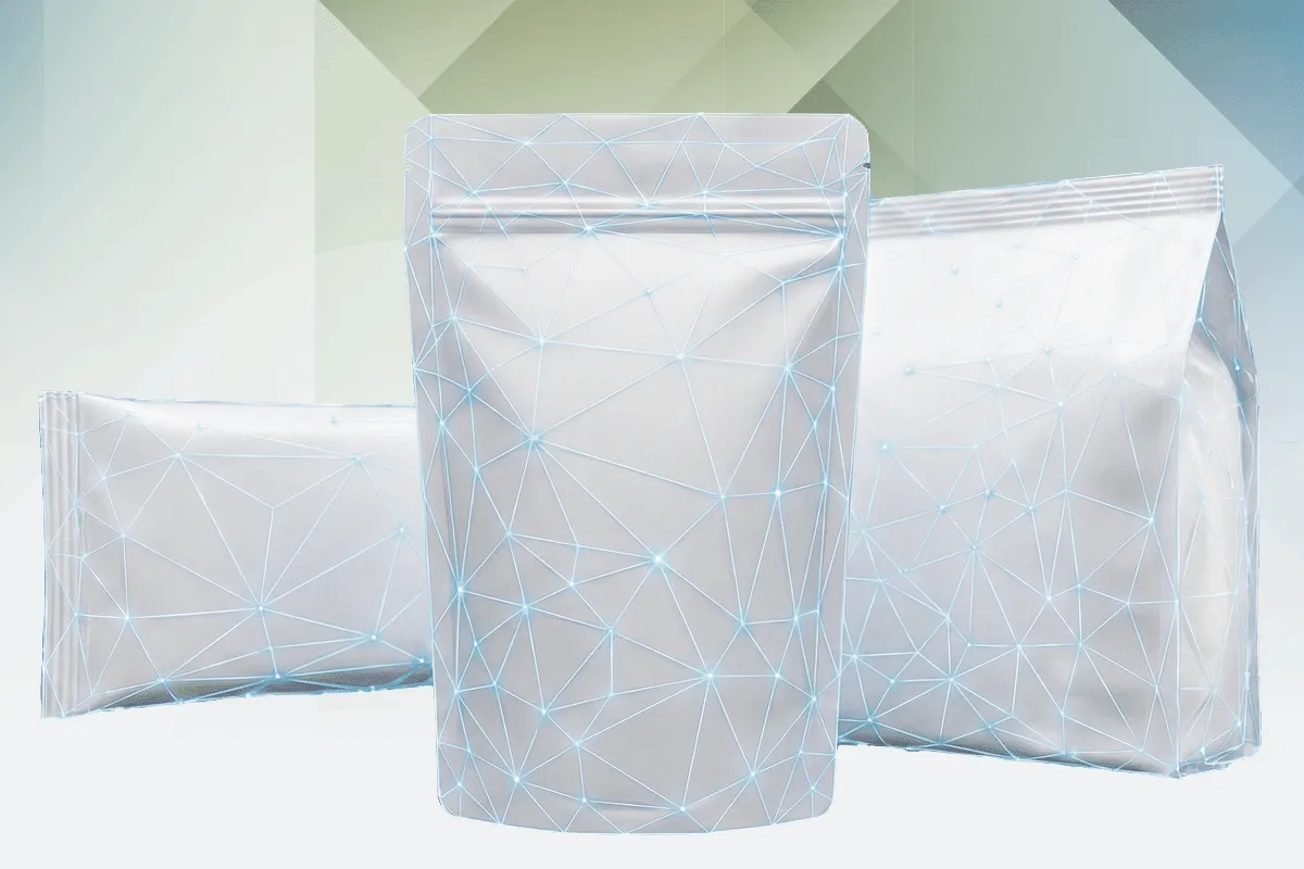 Mockup flexible Verpackungen für Snacks Tiernahrung Flüssigprodukte